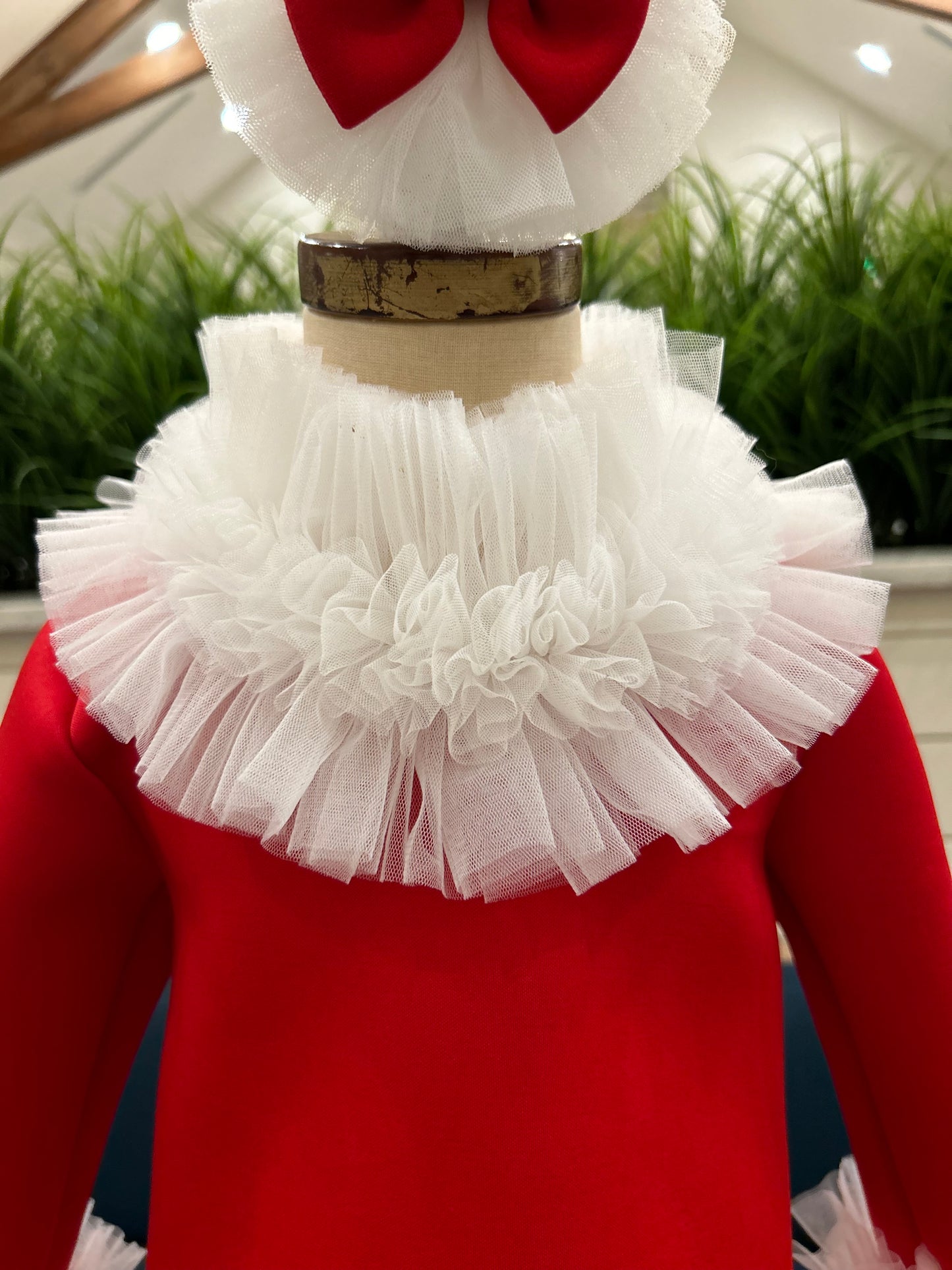 Peppermint Princess Dress | Luxury Holiday Toddler Dress