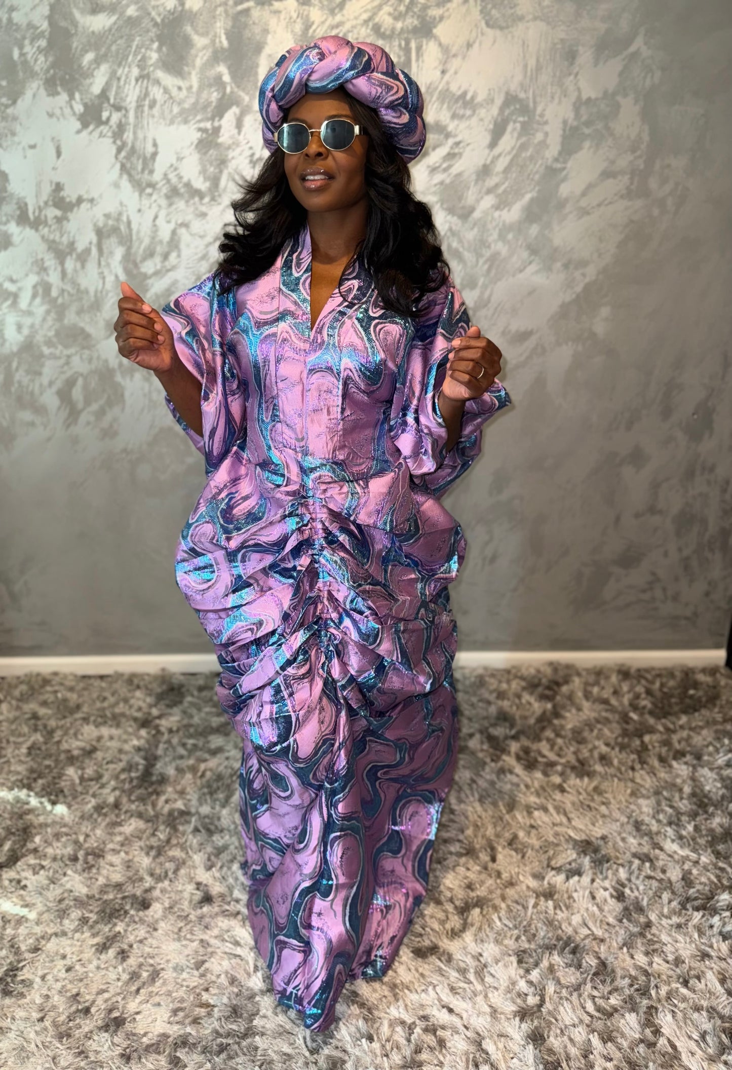 Adult Purple Radiance Kaftan