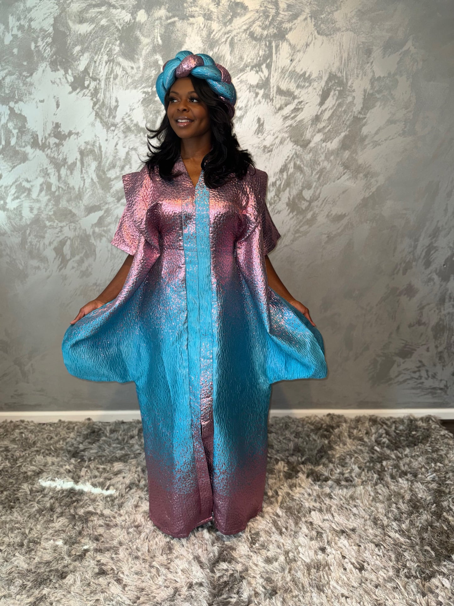 Adult Radiant Two Tone Kaftan