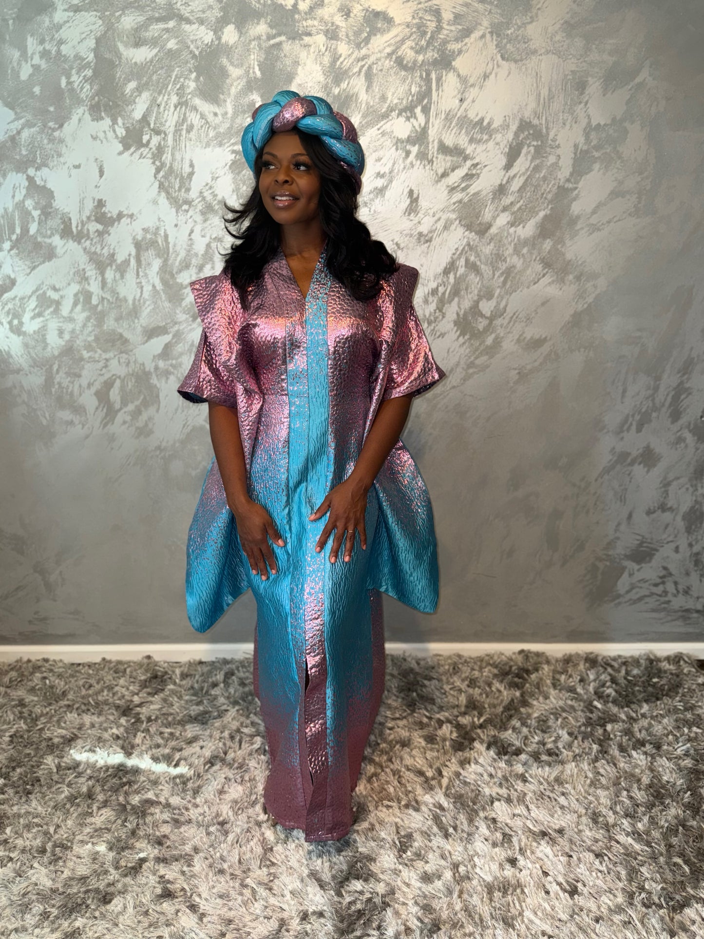 Adult Radiant Two Tone Kaftan