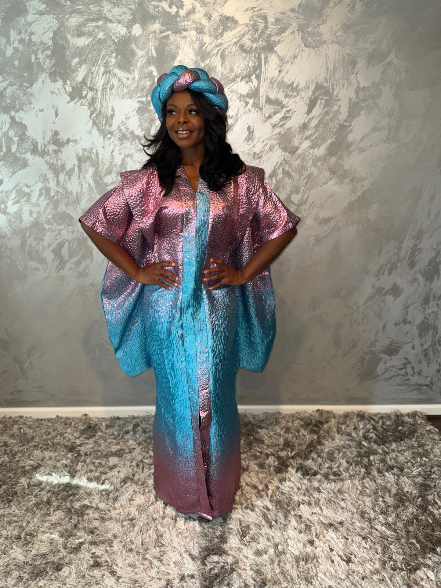 Adult Radiant Two Tone Kaftan