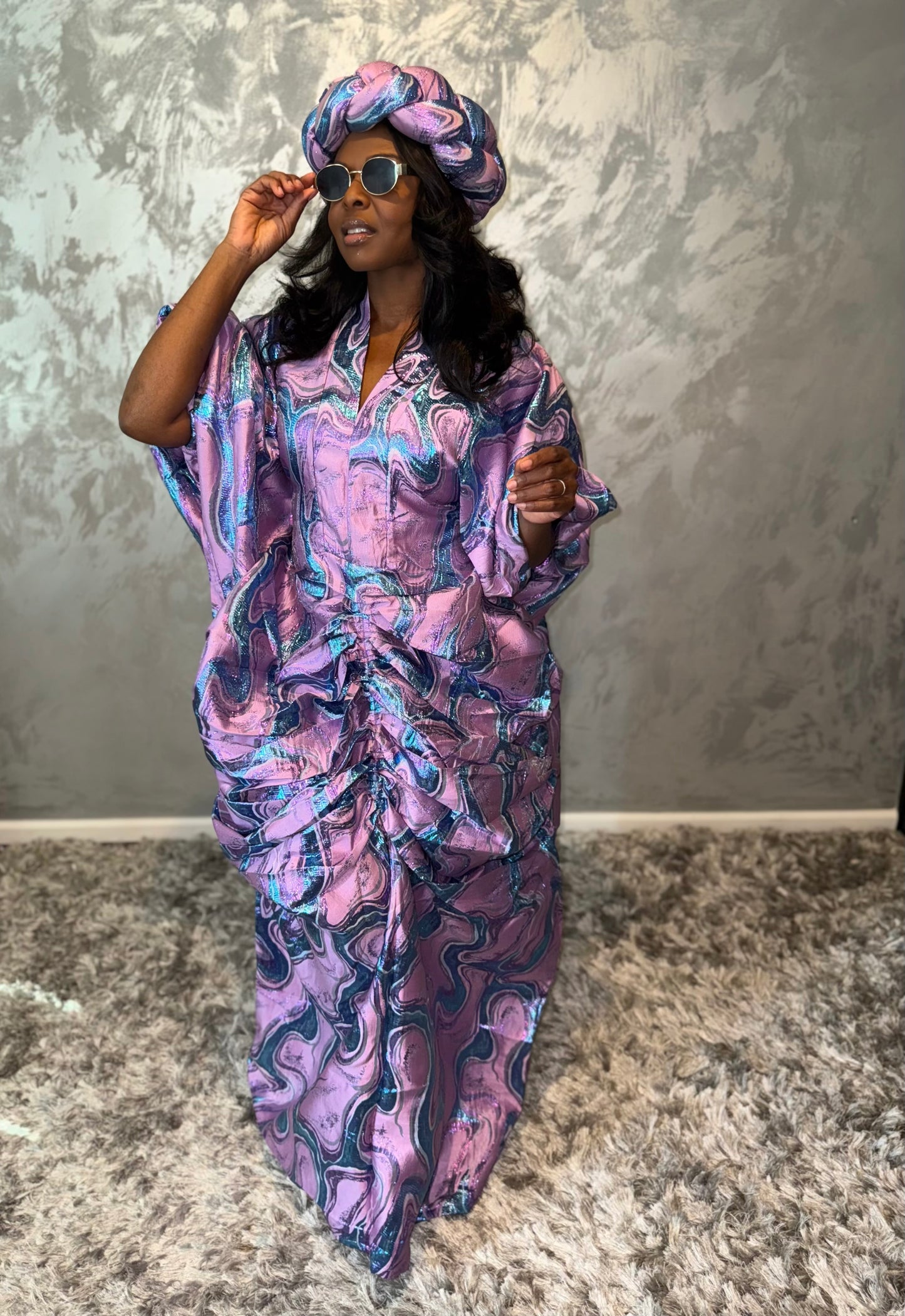 Adult Purple Radiance Kaftan
