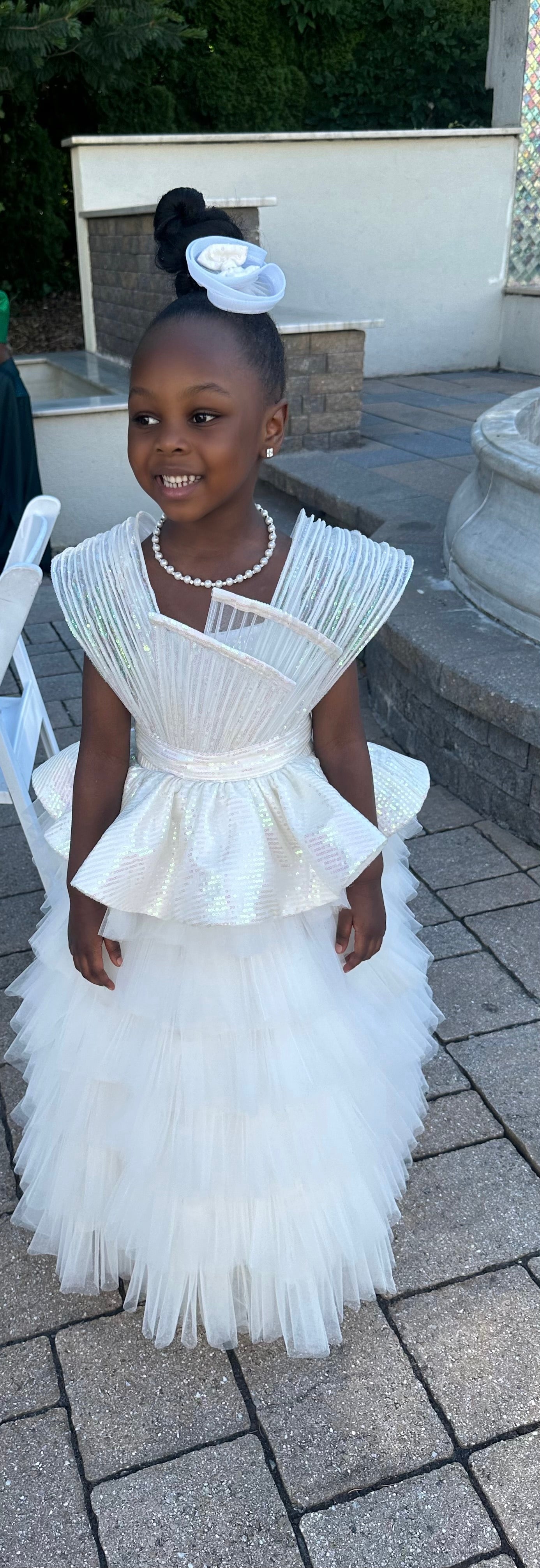 Sequin Shimmer Princess Dress