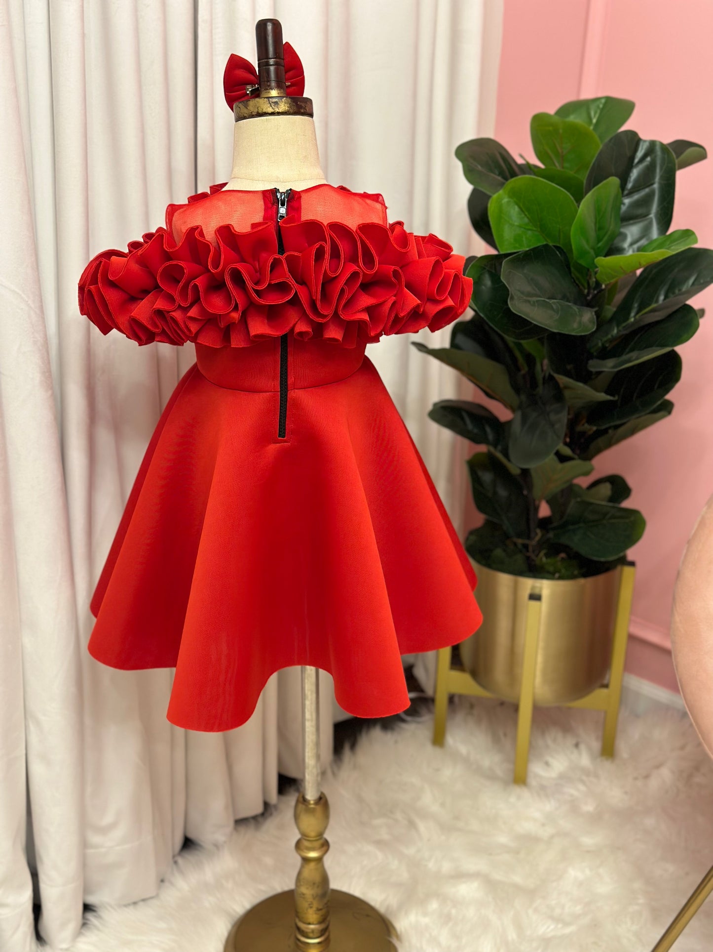 Noel Dress | Luxury Holiday Toddler Dress