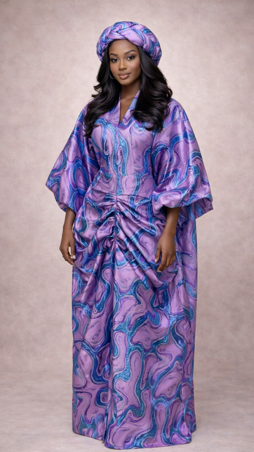 Adult Purple Radiance Kaftan – Tife&Co