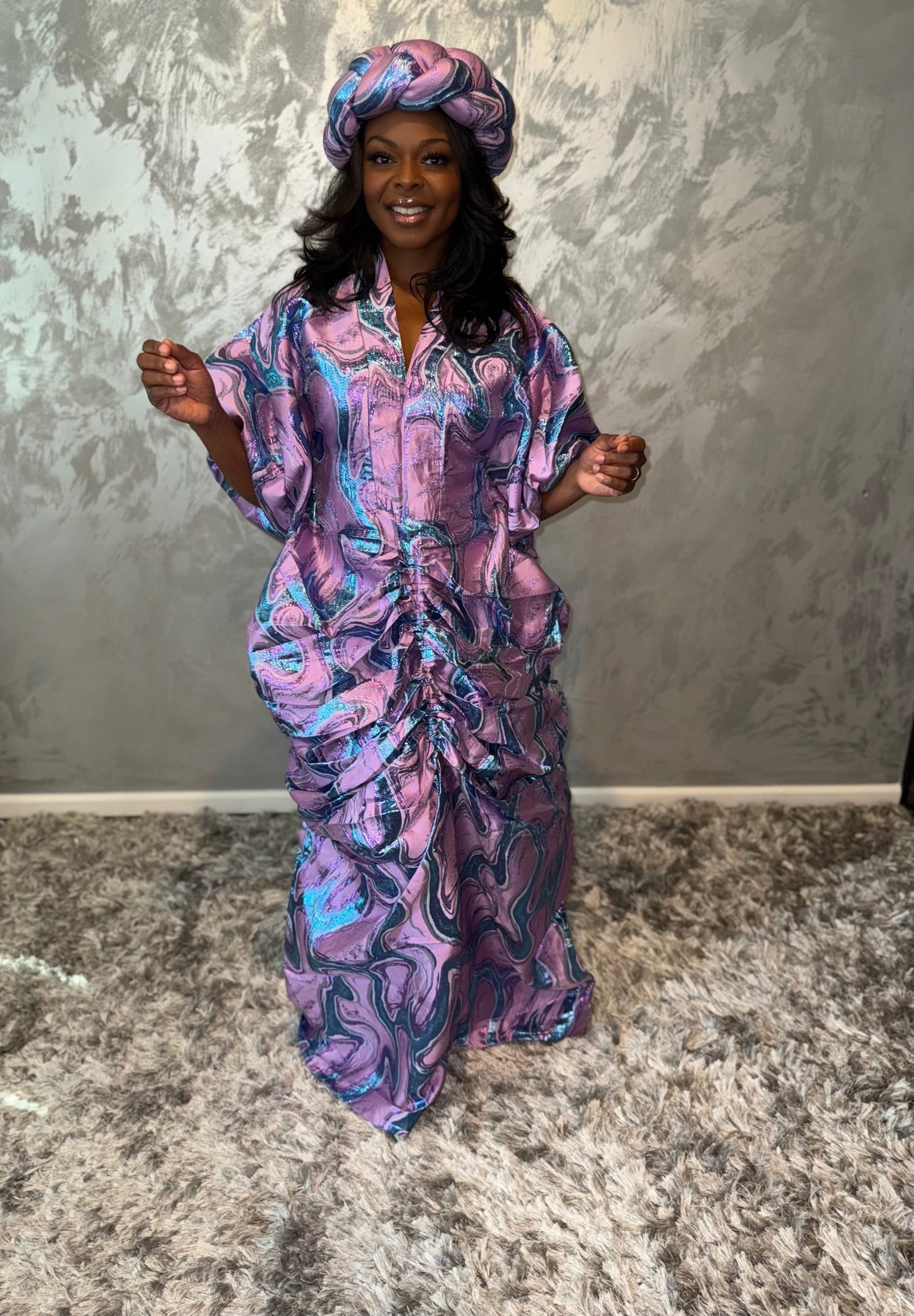 Adult Purple Radiance Kaftan