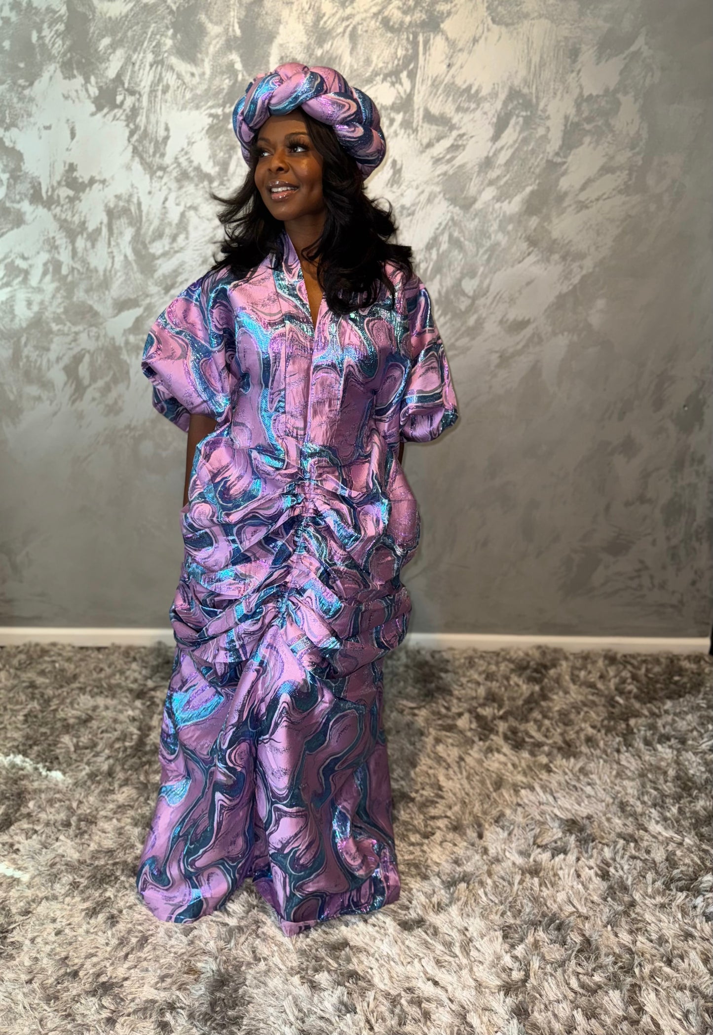 Adult Purple Radiance Kaftan