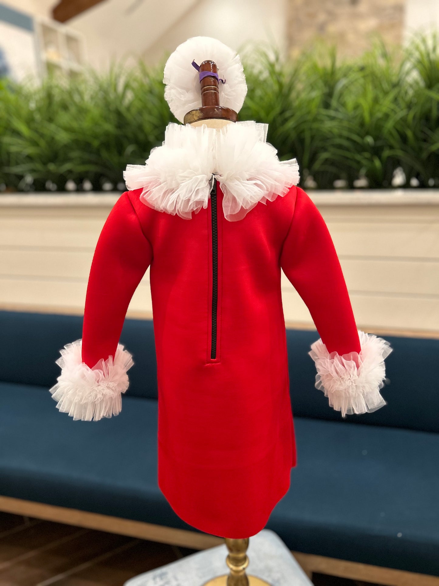 Peppermint Princess Dress | Luxury Holiday Toddler Dress