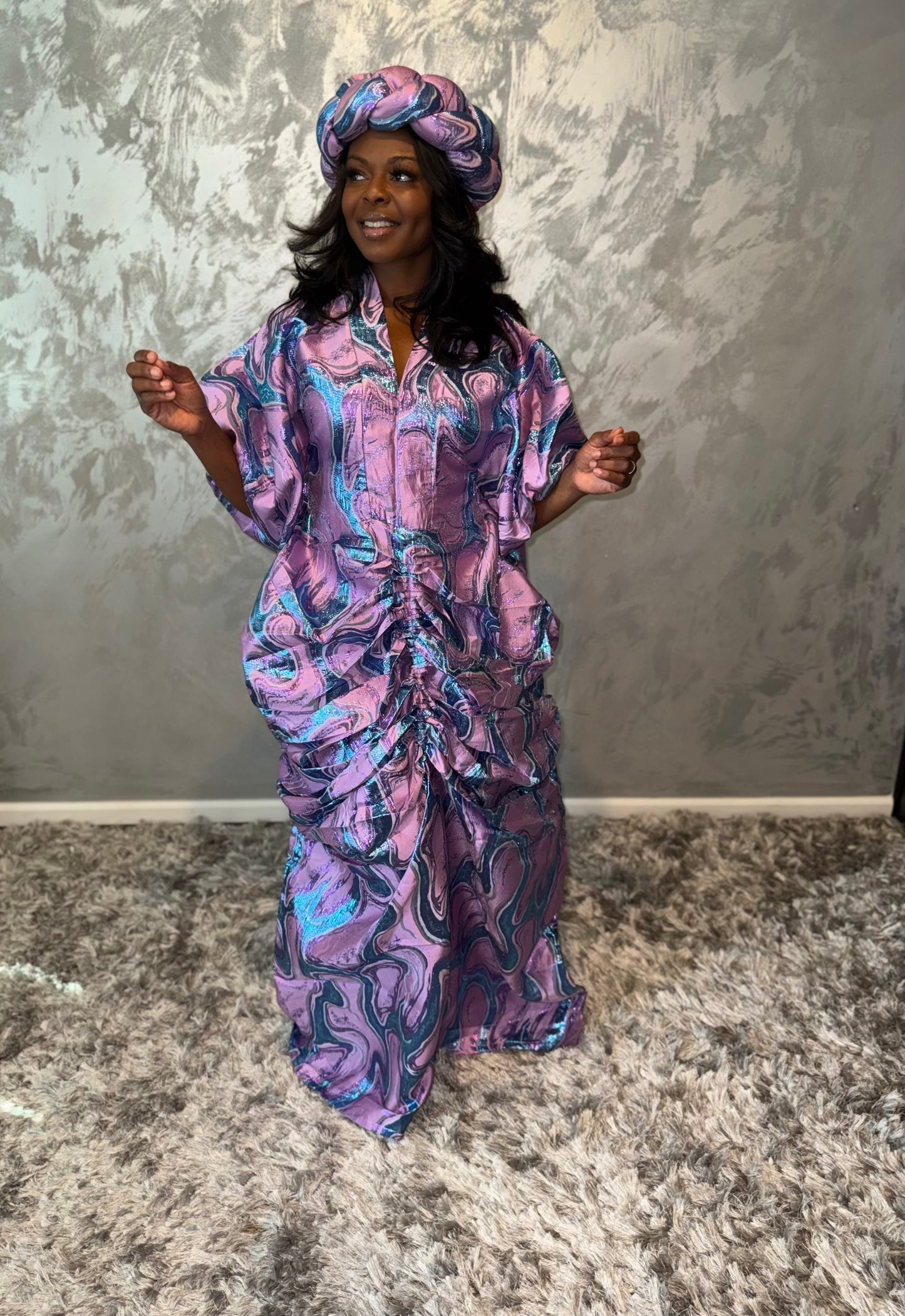 Adult Purple Radiance Kaftan