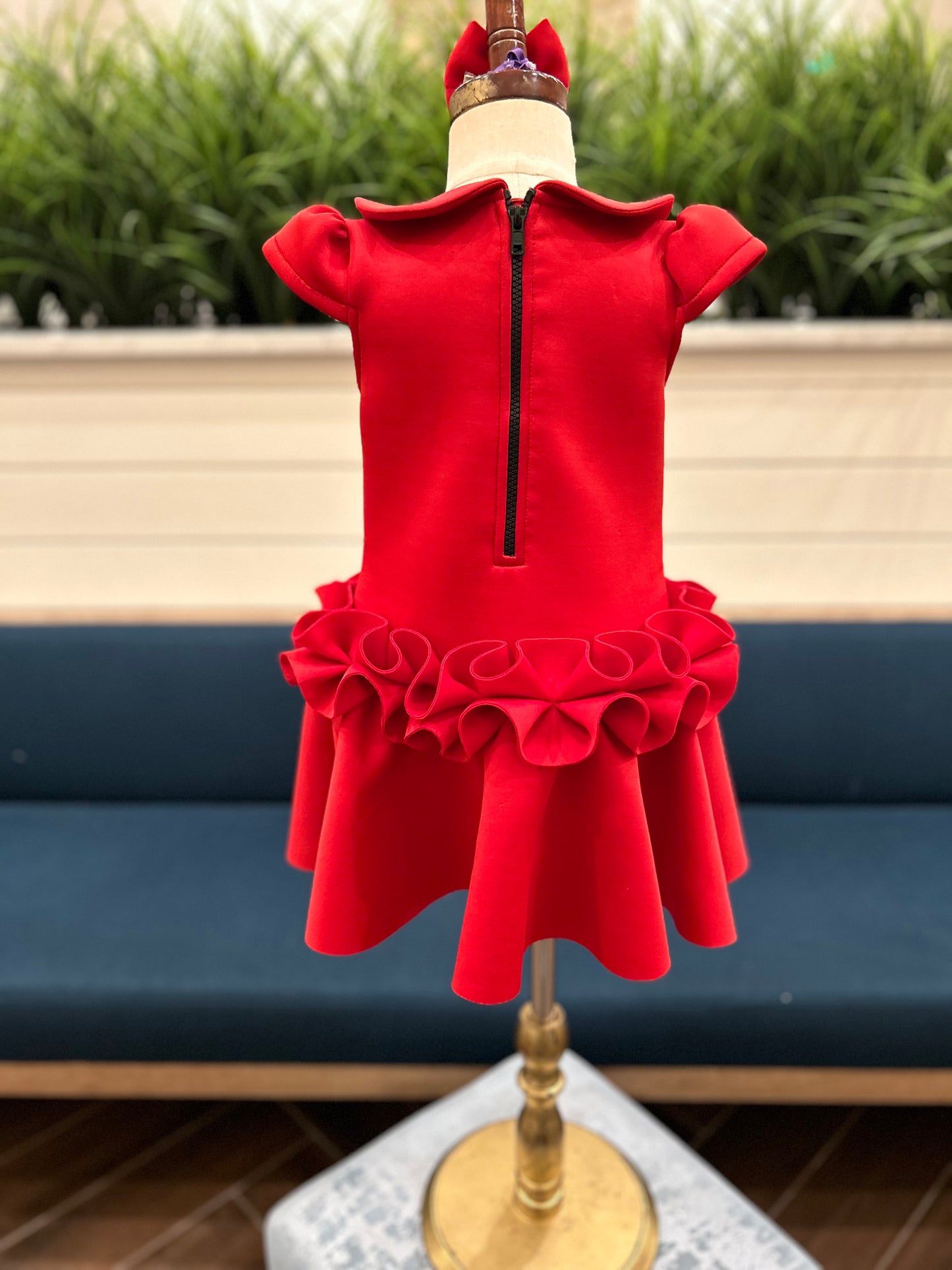 Holiday Cutesy Dress | Luxury Holiday Toddler Dress