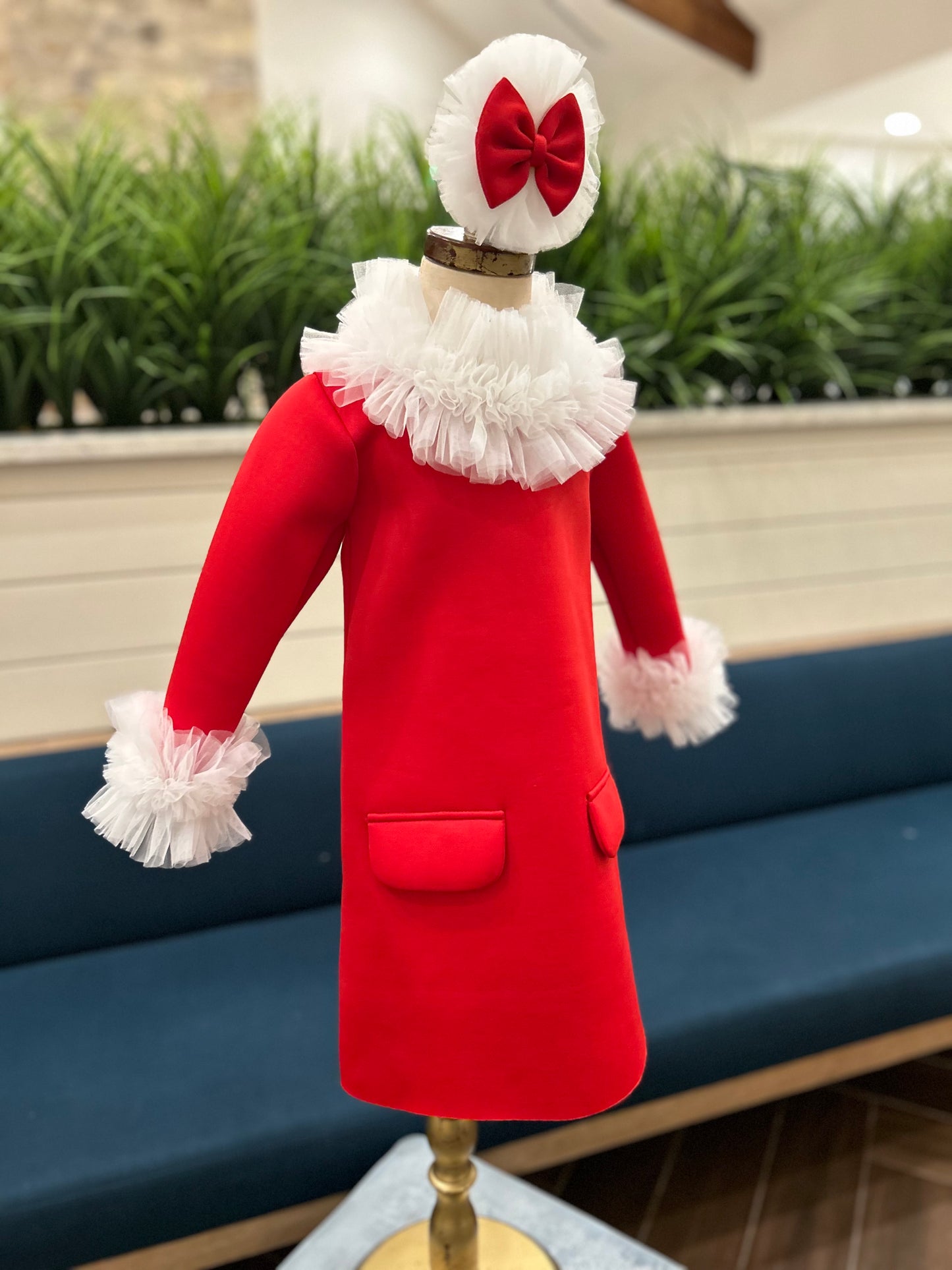Peppermint Princess Dress | Luxury Holiday Toddler Dress