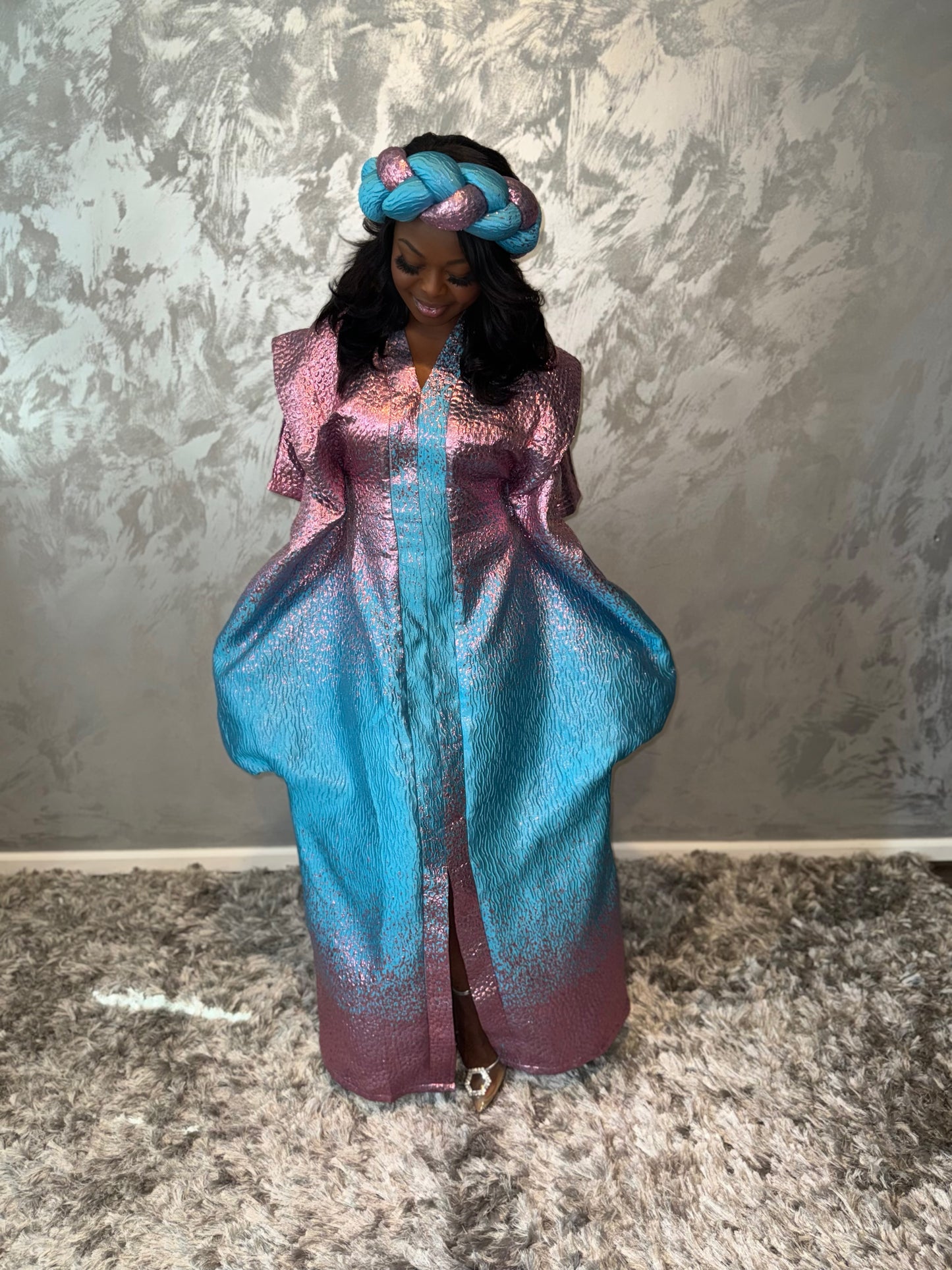 Adult Radiant Two Tone Kaftan