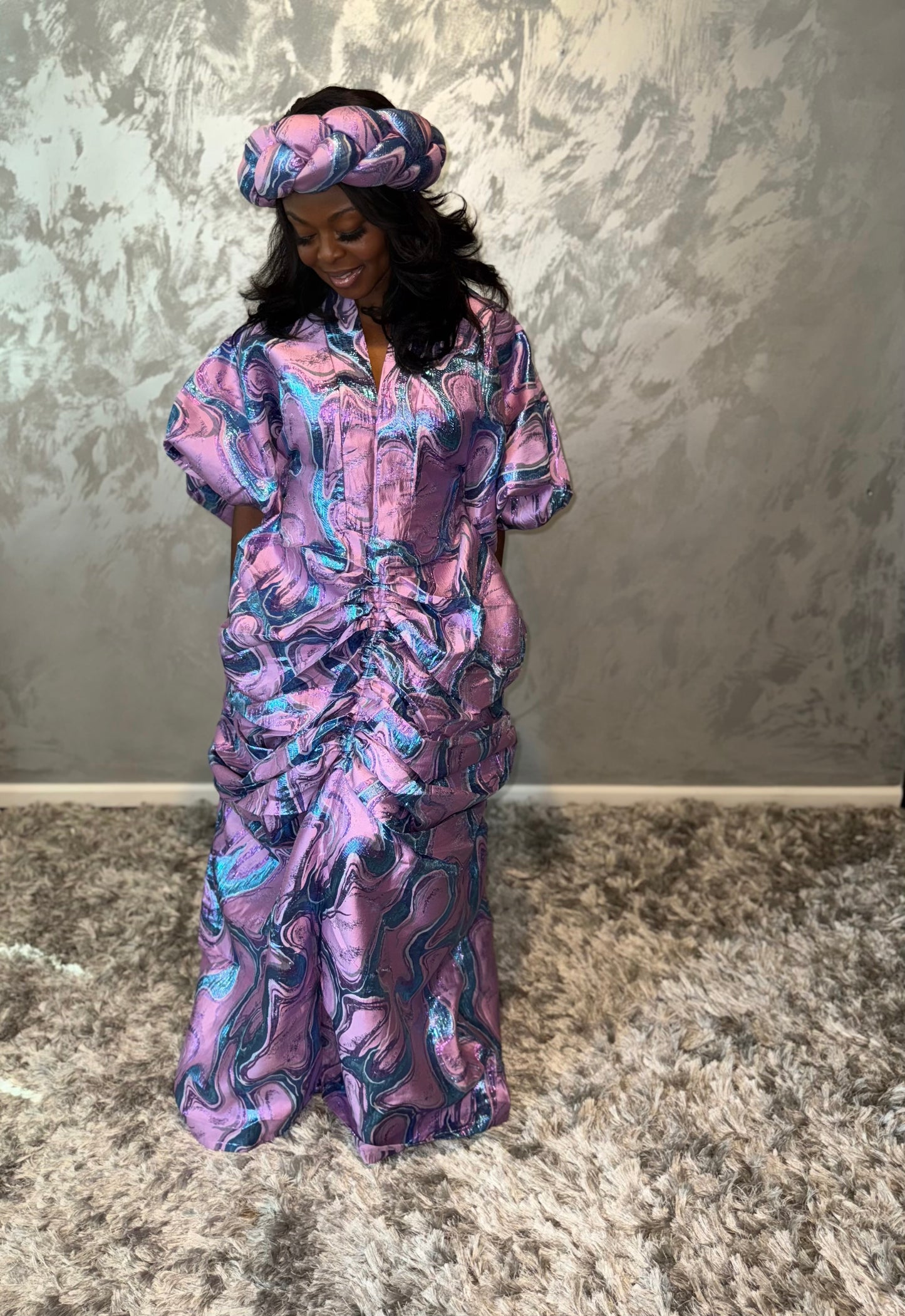 Adult Purple Radiance Kaftan