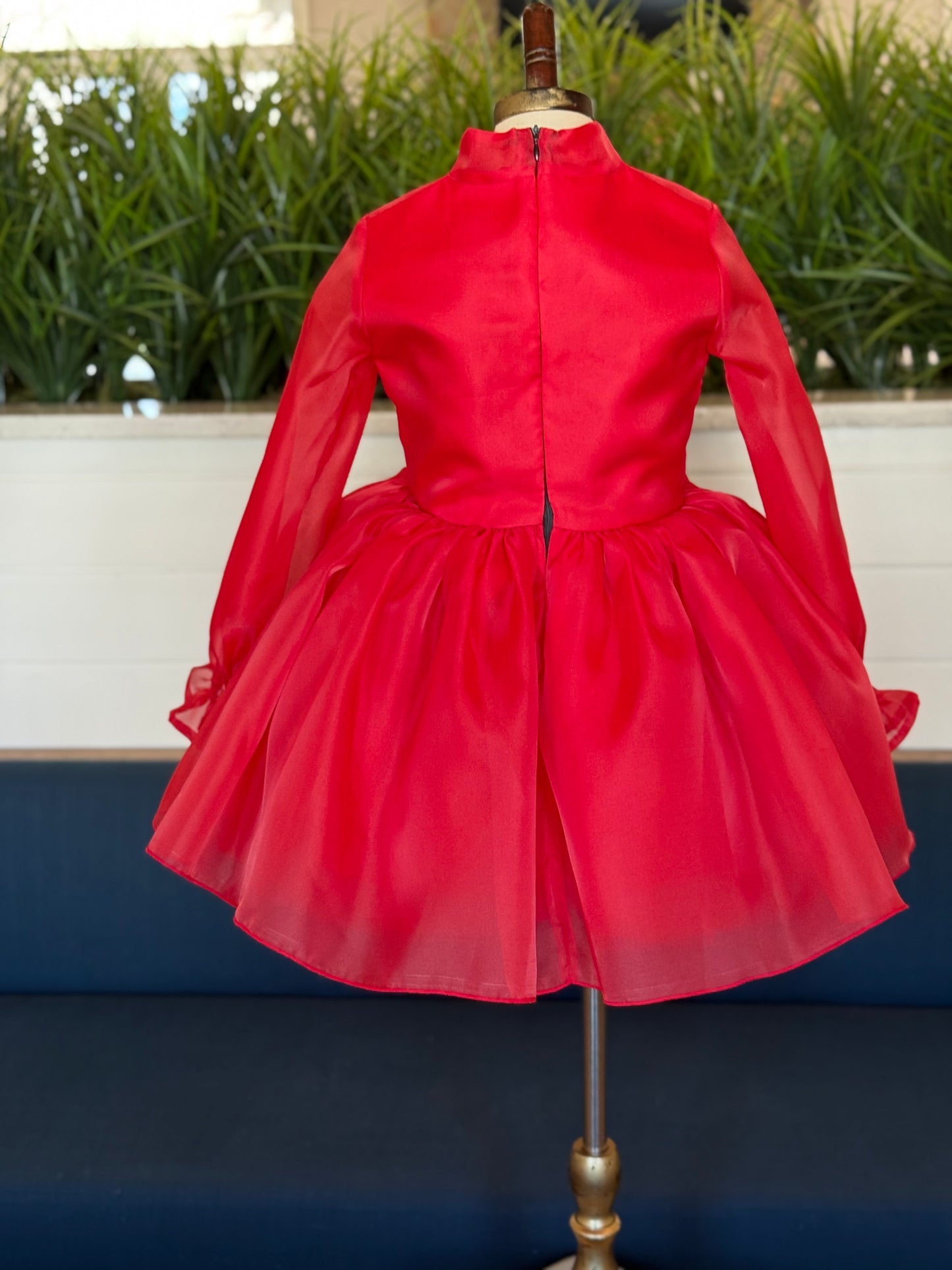 The Red Belle Dress — Red Children’s Christmas Dress