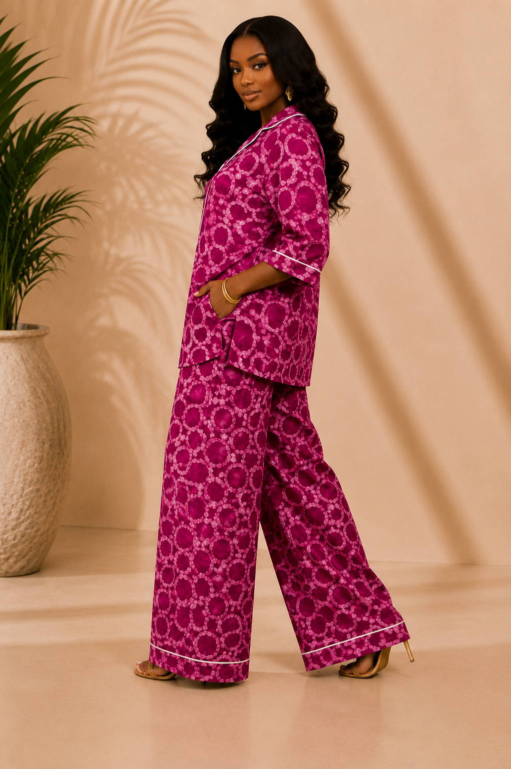 Women’s Adire Two-Piece set
