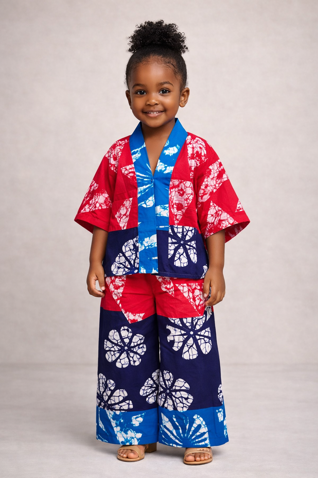 Amara  Ankara Two-Piece Outfit