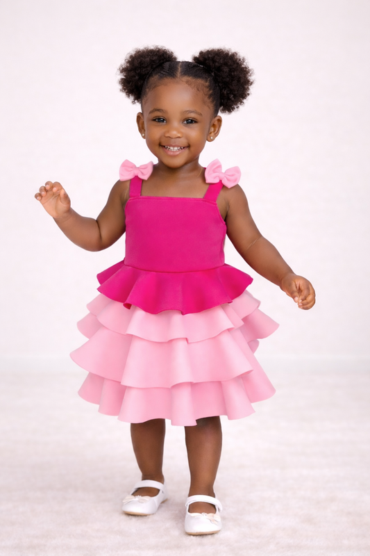 Twirl of Ruffles Two- Piece Set