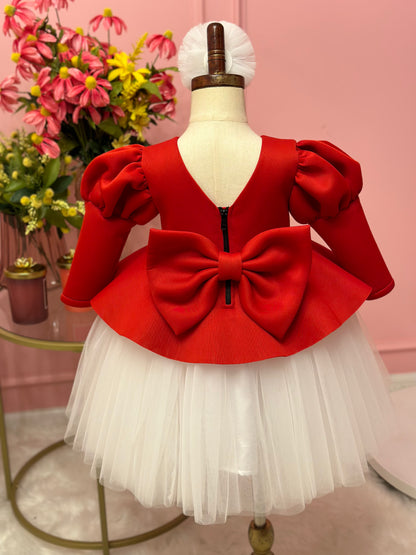 PRE-ORDER Angelic Dress | Luxury Holiday Girl Dress 7-10