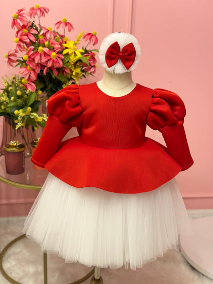 PRE-ORDER Angelic Dress | Luxury Holiday Girl Dress 7-10