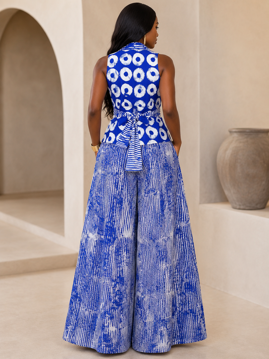 Two Piece Ankara Boss Set