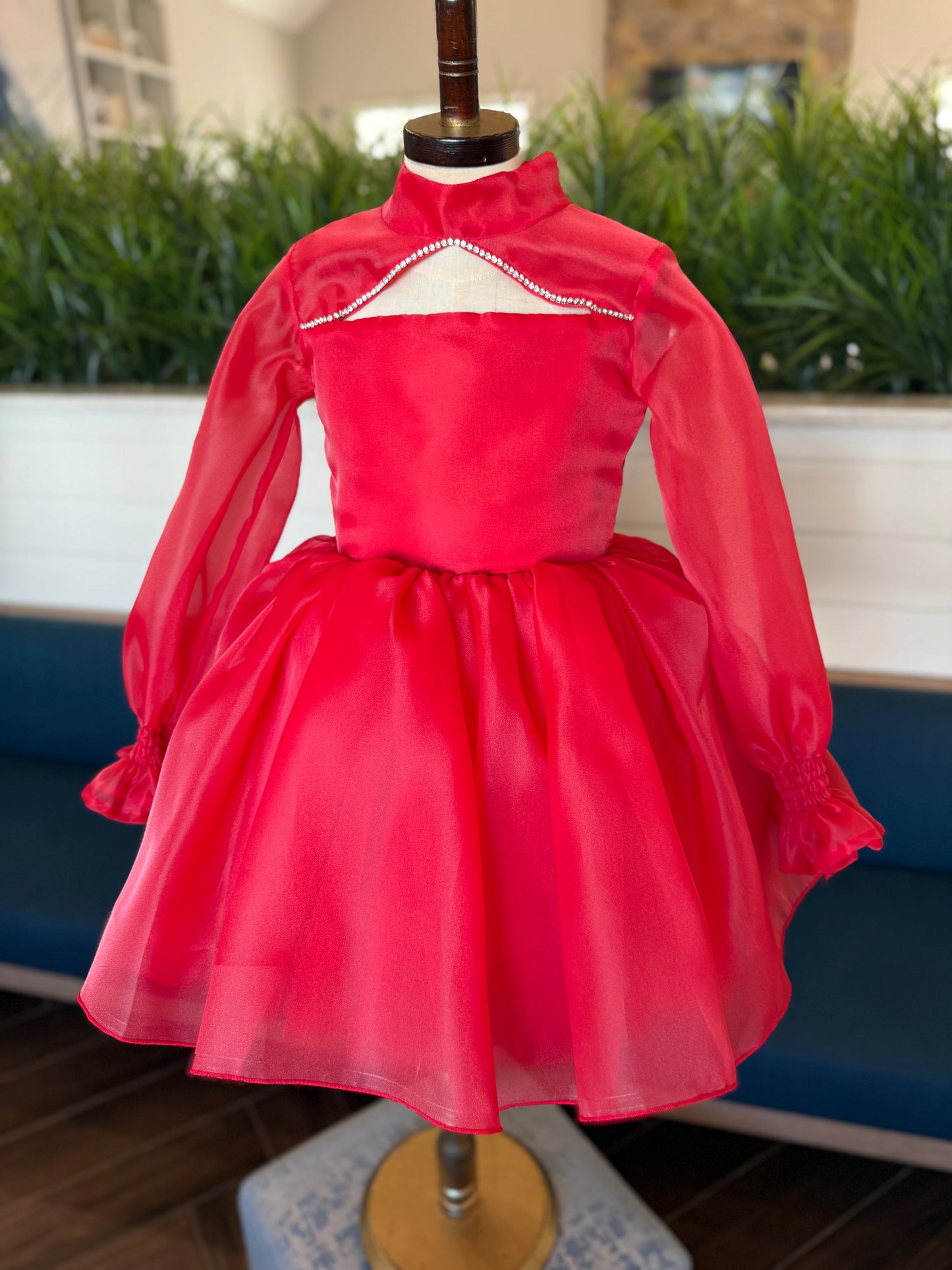 PRE-ORDER The Red Belle Dress — Red Children’s Christmas Dress