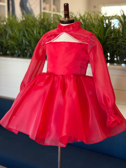 PRE-ORDER The Red Belle Dress — Red Children’s Christmas Dress