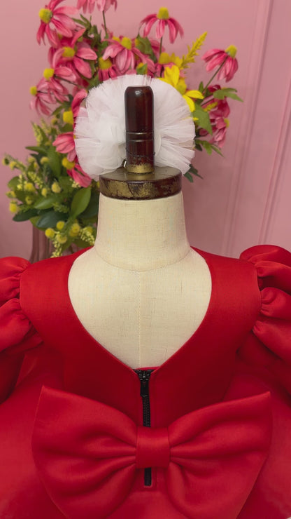 PRE-ORDER Angelic Dress | Luxury Holiday Girl Dress 7-10